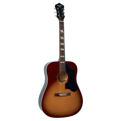 Recording King Dirty 30s Series 7 Dreadnought Tobacco Sunburst image 3