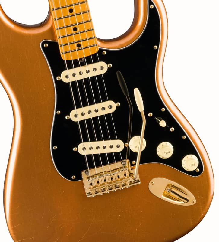 Fender Limited Edition Bruno Mars Stratocaster, Maple FB, Mars Mocha Heirloom image 1