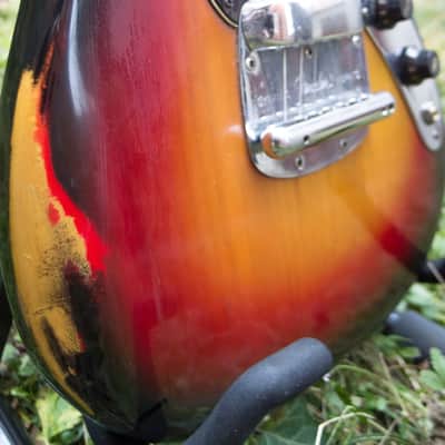 Fender Mustang Guitar with Rosewood - 1978 - Sunburst imagen 12