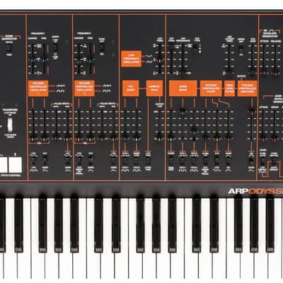 Korg ARP Odyssey FSQ full size 37 keys Synth FS Rev 3 BK/Orange w/SQ1 New ARMENS