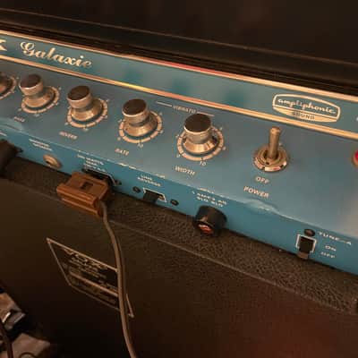 Vox Galaxie Amp 1960s Solid State - Complete w/Lamp, Footswitch & New 3-Prong Plug image 13