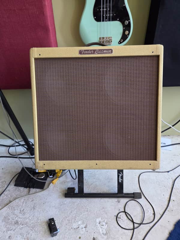 Fender '59 Bassman LTD Reissue 45-Watt 4x10" Guitar Combo 2004 - Present - Lacquered Tweed image 1