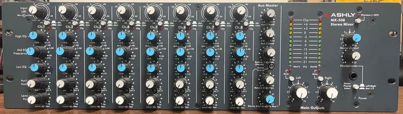 Ashly MX-508 8-Channel Rackmount Mixer