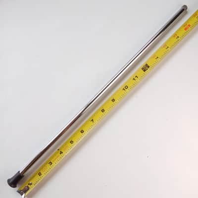 Ludwig/WFL Pre1967 Club Date Clipper 3/8x17"Straight Floor Tom Leg Smooth Chrome image 1