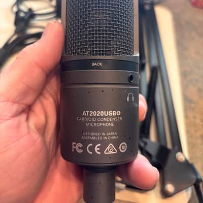 Audio-Technica AT2020USB+PK Podcast Bundle 2022 - Present - Black image 5