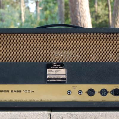 1973 Marshall JMP 1992 Super Bass image 3
