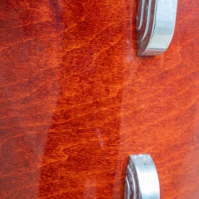 Leedy Leedy Broadway 8x10 "Soprano Swingster" Snare Drum, Relic NOS 2004 - Walnut Gloss image 6