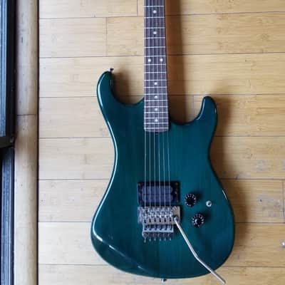 Kramer Pacer Special 1983 Translucent Emerald-RARE Color-Floyd Rose image 3