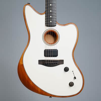 Fender American Acoustasonic Jazzmaster 2021 - Arctic White image 1