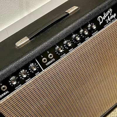 Fender Deluxe Amp 1965 - Black Tolex imagen 2