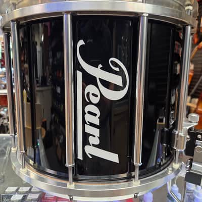 Pearl Championship Maple FFX 14x12" Marching Snare Drum - Midnight Black image 4