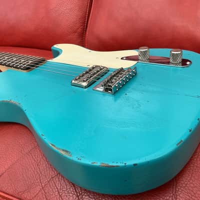 Crema Customs extralight in relic Taos Turquoise nitro satin image 12