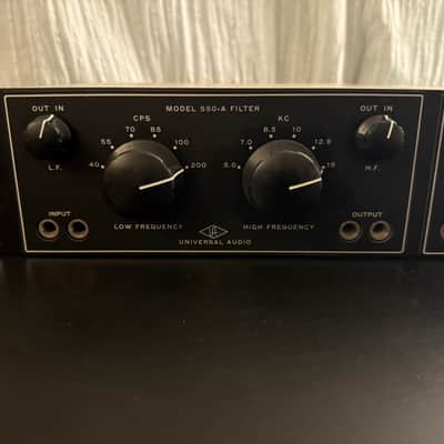 Original Universal Audio 550-A Filter Pair image 3