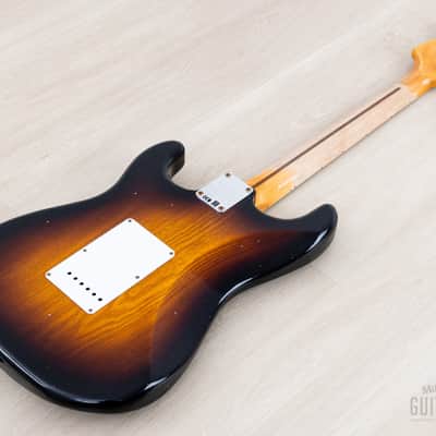 2024 Fender Custom Shop Limited Edition 1954 Stratocaster 70th Anniversary Journeyman Relic Sunburst w/ Case, CoA image 12