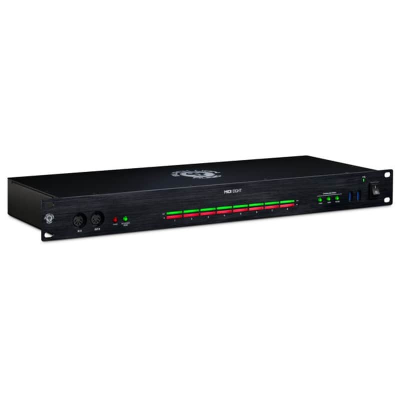 Black Lion Audio MIDI Eight 8-In/8-Out MIDI Interface image 1
