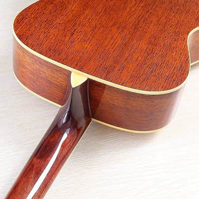 Electric Acoustic Resonator Guitar, Laminated Spruce Top Body, Mahogany Neck image 3