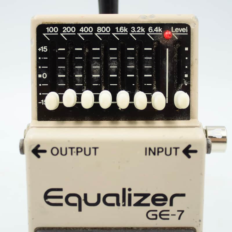 Boss GE-7 Equalizer 1991 Made in Japan ACA Vintage Guitar Effect