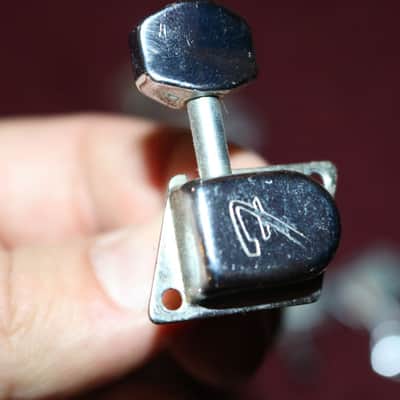 Vintage Original 1970s Fender F Tuner Set - No Tariffs image 5