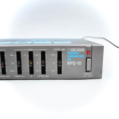 Boss RPQ-10 Preamp / Parametric EQ Made in Japan Guitar Effect Processor Micro Rack Series image 3