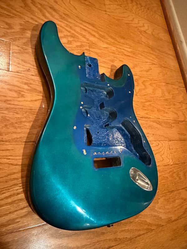 Stratocaster body - Blue image 1