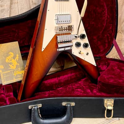 Gibson Custom Shop '67 Reissue Flying V 2002 - Sunburst imagen 3