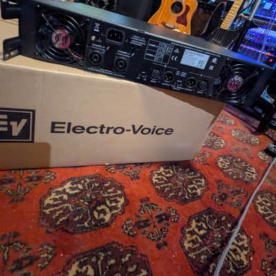 Electro-Voice Q99 1250w Class-H Power Amplifier - Black / Silver image 2