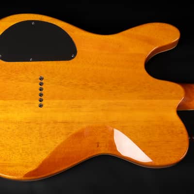 2023 Fender Special Edition Custom Telecaster FMT HH mit Indian Laurel Griffbrett - Amber | Set Neck Seymour Duncan Humbucker Coil-Tap Kluson Locking Tuner 2,41kg | Gigbag Bild 9