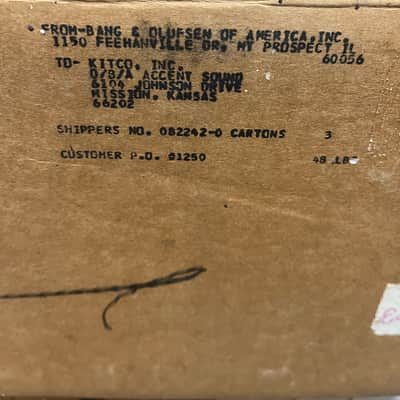 VINTAGE Bang & Olufsen Beogram RX Turntable - MMC 3 Cartridge - ORIGINAL BOX - Tested! image 7