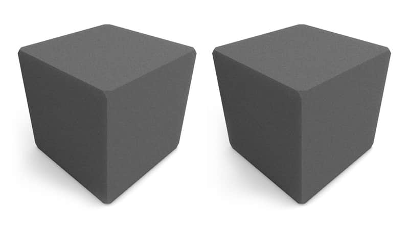 Universal Acoustics Comet Corner Cube 300, Charcoal x 2 image 1