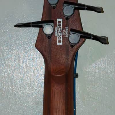 Ibanez 2021 SR605 Cosmic Blue 5 String Bass image 10