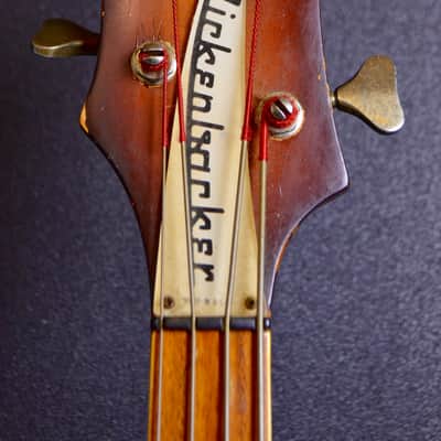 Rickenbacker 4001 Lefty 1975 Autumnglo image 5