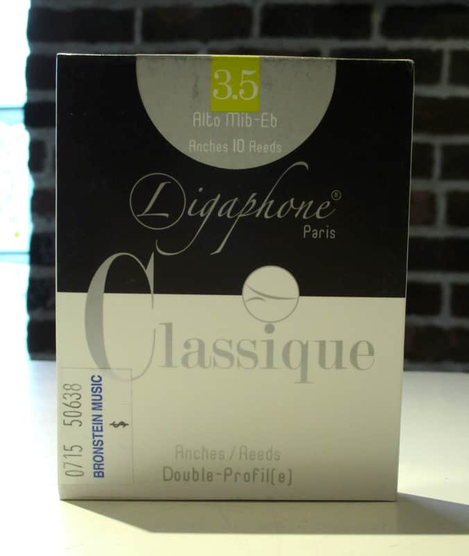 Ligaphone Classique 10 Alto Saxophone Double-Profile Premium French Cane Reeds - #3.5 image 1