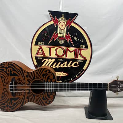 Luna Uke Tribal Tenor Ukulele image 2