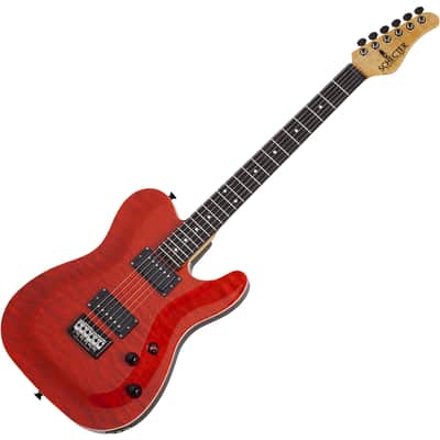 Schecter PT Classic Electric Guitar w/ Case - Inferno (7320) image 2