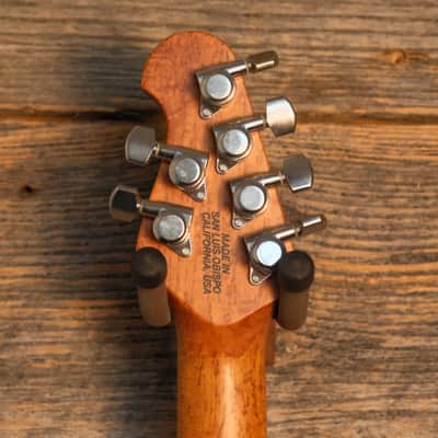 Used Ernie Ball Music Man BFR Luke III HH - Trans Blue w/OHSC image 8