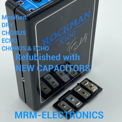 Rockman X100 Rev 10 w/Dry Mod (NEW CAPACITORS) SR&D Scholz Headphone Amplifier image 1