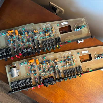 Pair! 2x Vintage 1980s Trident Trimix TR01 CB9244 Mic Pre Channel Strips Input Modules Neve image 6