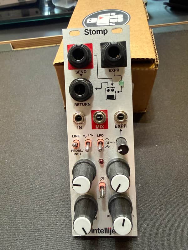 Intellijel Stomp-3U 2023 - Silver image 1
