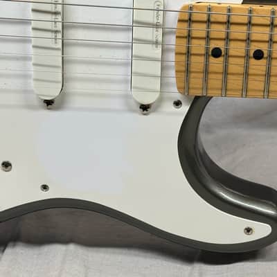 Fender USA Eric Clapton Stratocaster Guitar with Case 1998 - Pewter / Maple neck image 6