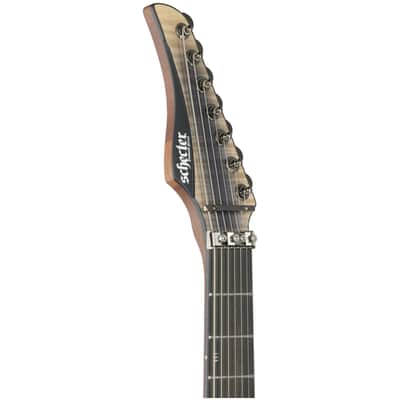Schecter Banshee Mach 7 FR-S Electric Guitar, Fallout Burst image 7