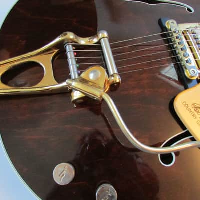 1979 Gretsch Country Gentlemen Model 7670 Walnut Brown w/OHSC image 5