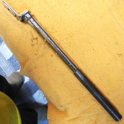 Unknown 3/4" pipe 12' Long Consolette Style Tom Hanger 1960s - Chrome image 4