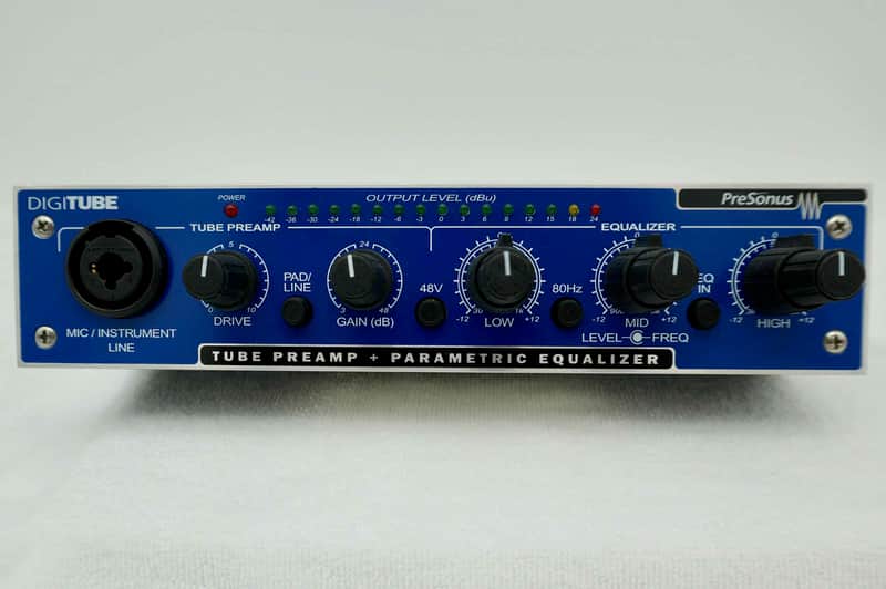 PreSonus DigiTUBE Tube Preamp and Parametric Equalizer 2000s - Blue image 1