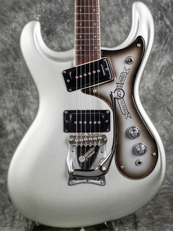 Mosrite 25th Anniversary Ventures Limited 1988 Silver image 1