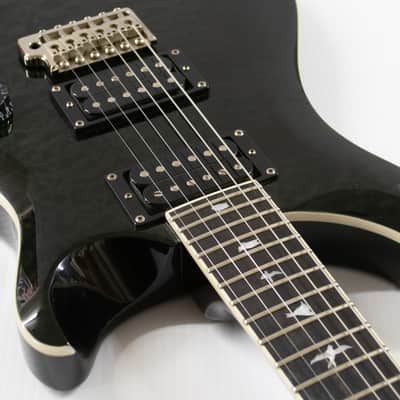 PRS SE Custom 24 Quilt Top 2021 - Charcoal image 6