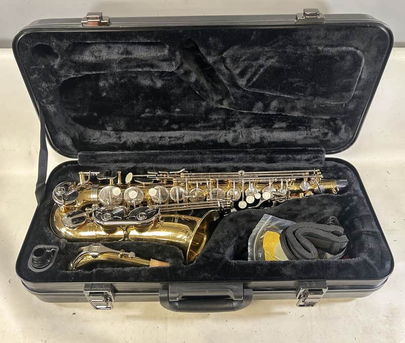 Blessing BAS1287 Standard Eb Alto Saxophone 2018 - Present - Lacquered Yellow Brass image 1