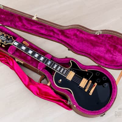 1995 Gibson Les Paul Custom Limited Edition Black Beauty w/ 490R, 498T & Case image 19