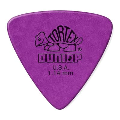 Jim Dunlop Dunlop TORTEX TRIANGLE 1.14 MM, PURPLE image 2