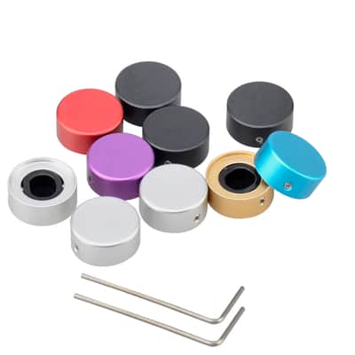 10PCS Standard Footswitch Topper Guitar Pedal Button Cap image 2
