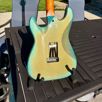 Partscaster  Stratocaster  luthier built 2026 - Caribbean burst 2k Imperium image 3